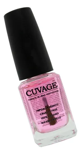 Esmalte Endurecedor Cuvage Transparente Brillante Uñas Frágiles 11ml