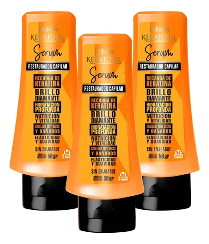 Kit 3 Serum Capilar Keratotal Bellissima X 50 Gr