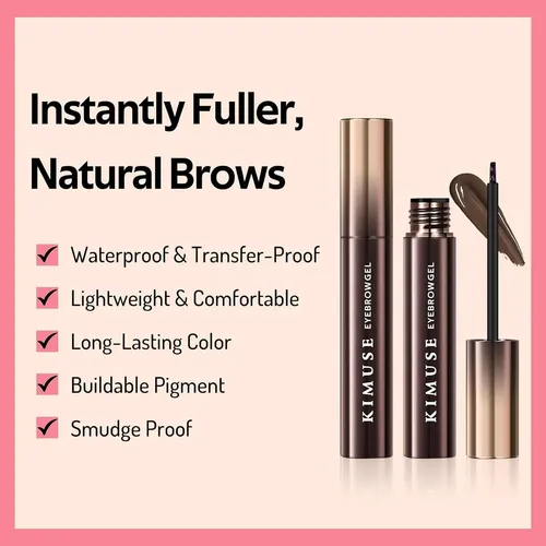 Gel Tintado Para Cejas Semi-permanente Kimuse Dark Brunette