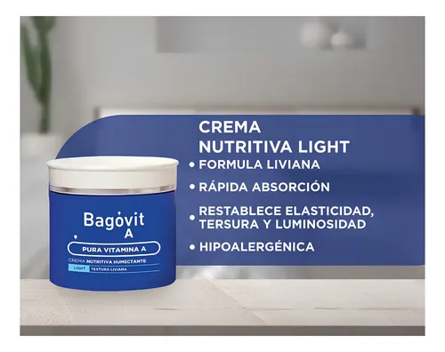 Bagovit A Crema Nutritiva Humectante Light 100g