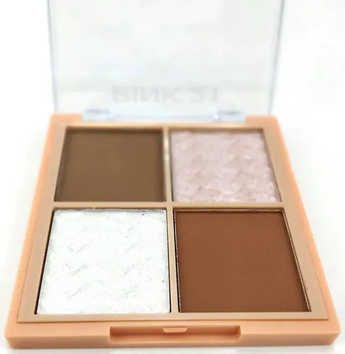 Paleta Maquillaje Iluminador Contorno Define & Glow Pink 21