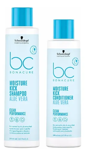 Kit Shampoo Balsamo Moisture Kick Hidratacion Schwarzkopf