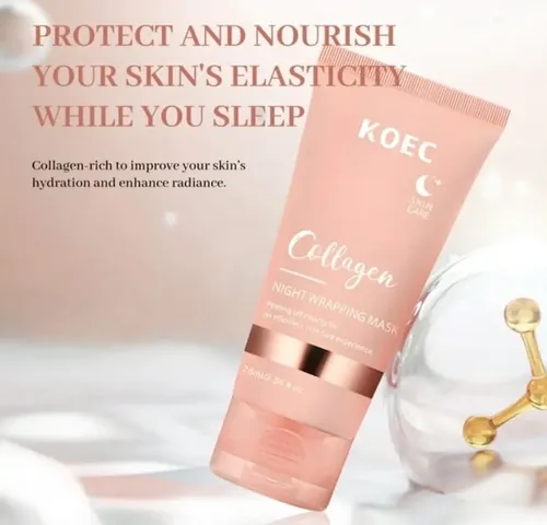 Mascarilla Facial Nocturna Colágeno Velo Wrapping Mask