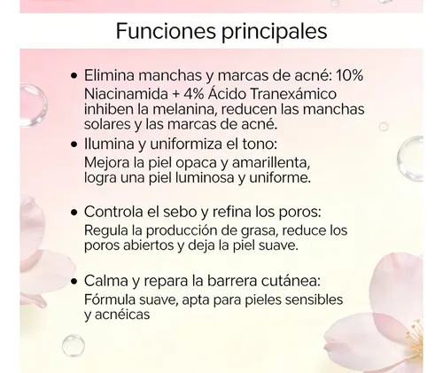 Sérum Calmante Iluminador, Atenúa Las Marcas Y El Enrojecimi