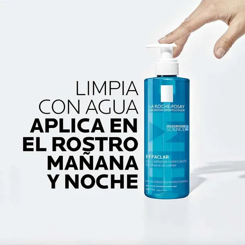 La Roche Posay Effaclar Gel 400ml Pieles Grasas Y Sensibles