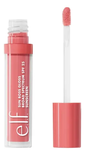 Brillo De Labios E.l.f. Sun Boss Gloss Blush Much