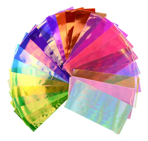 Láminas Para Decoración De Uñas Beaute Galleria, Cristal Rot