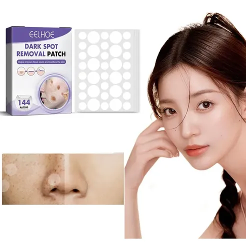 144 Unidades/1 Caja De Parches Faciales Para Pieles Suaves Q