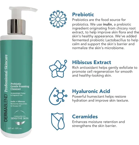 Limpieza Facial Suave Baxter Of California Prebiotics