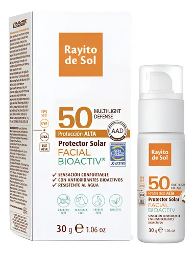 Rayito De Sol Bioactive Facial Protector Solar Fps50 30g