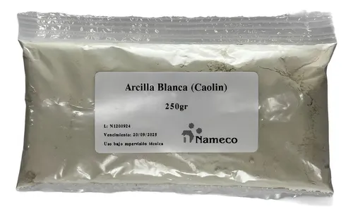 Arcilla Blanca (caolin) – 250 Gr – Uso Cosmetico