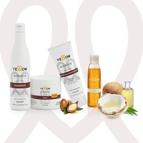 Yellow Nutritive Shampoo Nutrición Cabello Secos 500ml