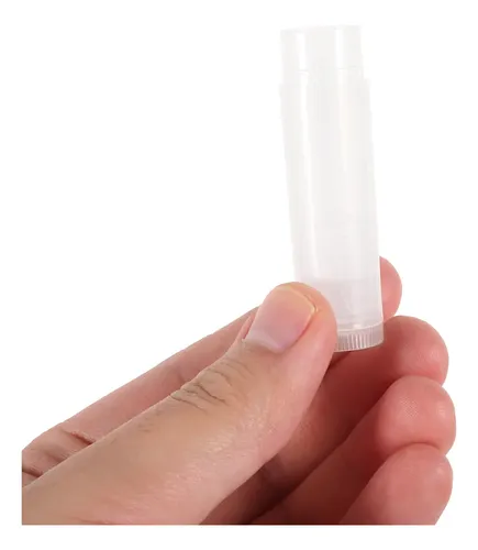 100 Tubos Vacíos Recargables Para Bálsamo Labial