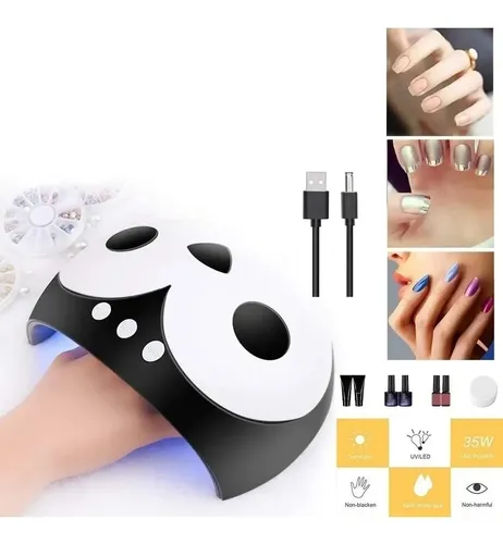 Cabina Uv Led Para Uñas Gel Semipermanente 36w Manos Y Pies