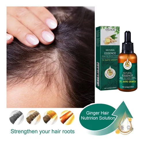 Aceite Esencial De Jengibre Para El Cuidado Del Cabello: Par