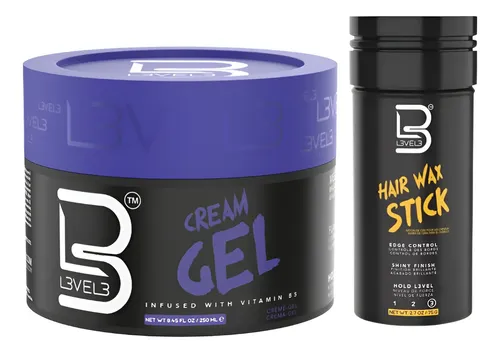Level 3 Gel En Crema Con Vitamina B5 250g+ Cera En Barra 75g
