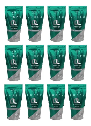Lurex Polvo Decolorante Ultra Rápido Nov Verde Mentolado X12