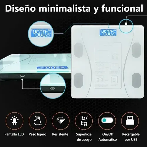 2026 Oferta Limitada – Balanza Inteligente De Grasa Corporal