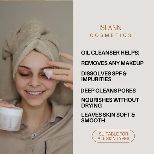 Bálsamo Limpiador Islann 100ml Desmaquillante Vegano A Base