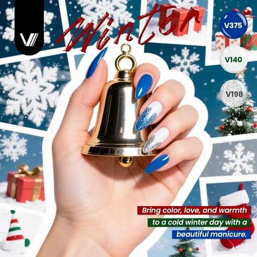 Set Esmaltes Gel Vanreesa 60 Pzas 55 Colores Kit Completo