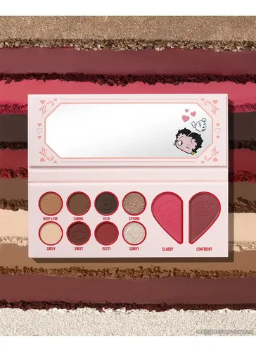 Paleta De Sombras Y Rubores Beauty Creations X Betty Boop