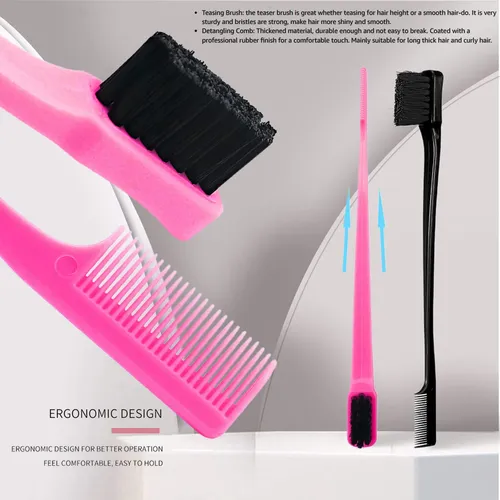 Paquete Combinado De Cepillos Para El Cabello Foxi Fresh De