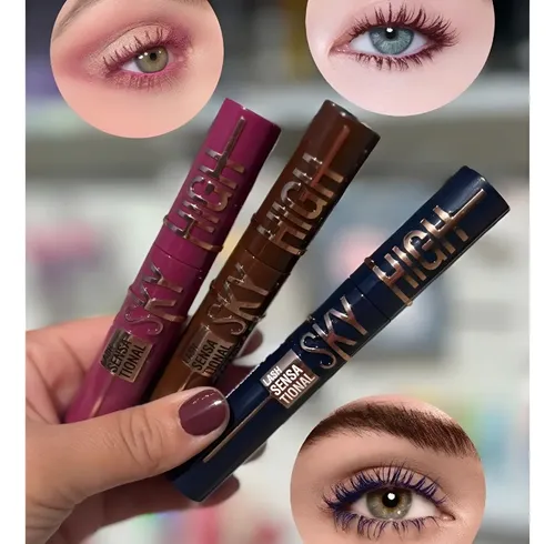 Rimel Mascara Pestañas Color Tei Azul Marron Rosa Original