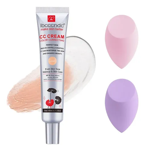 Cc Cream Correctora De Color Deerelf Oscura 1.5 Oz Spf25