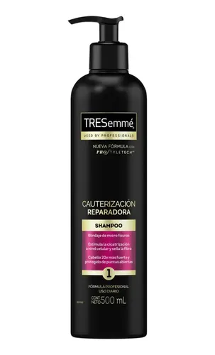 Shampoo Tresemmé Cauterización Reparadora 500 Ml Dosificador