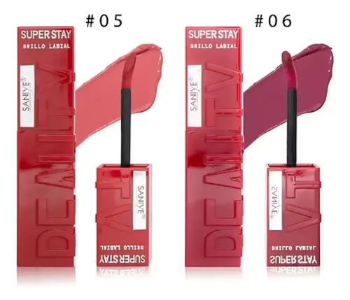 Labial Liquido Matte Beauty Saniye Larga Duracion Tonos 10ml Color Tono 05
