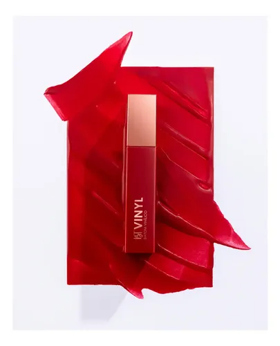 Lápiz labial de vinilo líquido Bt Vinyl Bruna Tavares Sara Color Vinyl Gloss, rojo