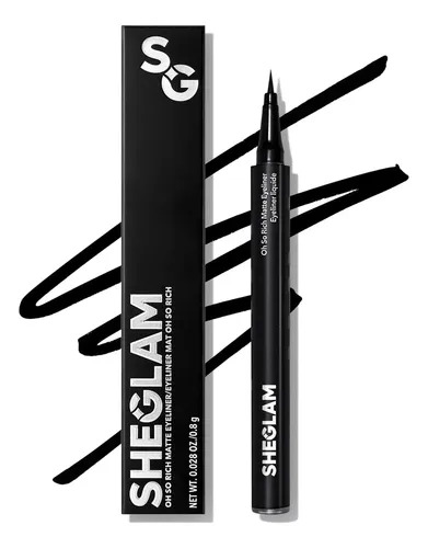 Delineador Líquido Mate Impermeable Sheglam Oh So Rich