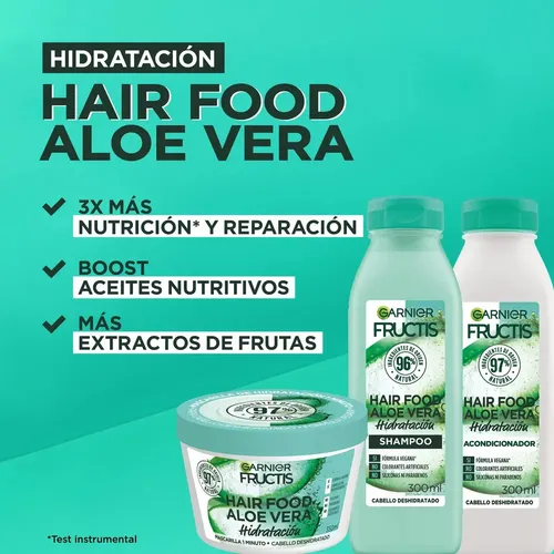 Acondicionador Garnier Fructis Hair Food Aloe 300 Ml