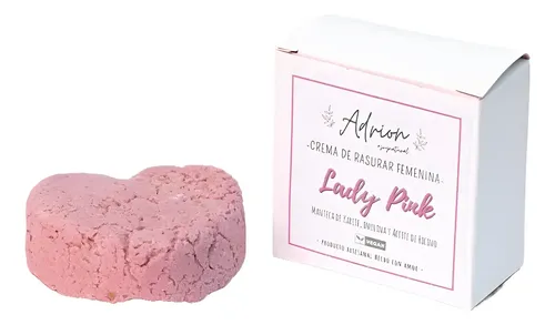 Crema De Rasurar Femenina Vegana Natural Rosas