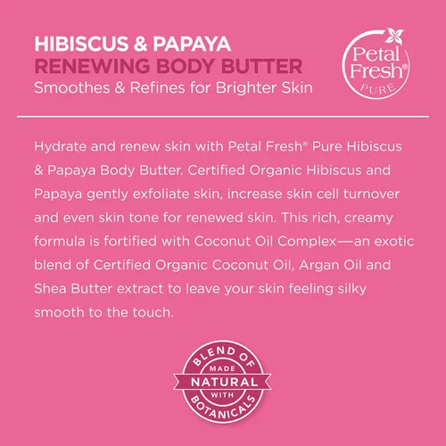 Manteca Corporal Petal Fresh Pure Renewing Hibisco Y Papaya