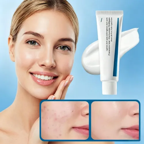 Crema Facial Para El Cuidado De Las Manchas Oscuras, Ligera