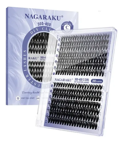 Pestañas Postizas Diy Cluster Nagaraku Largos Mix