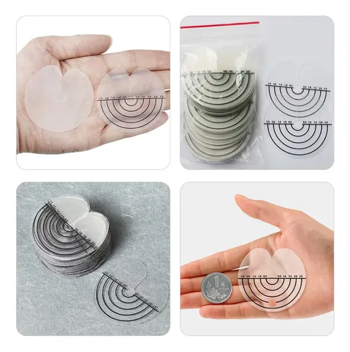 50 Uds Plantillas Separadoras Protectoras Extensiones Cabell