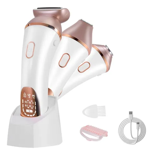 Depiladora Eléctrica Mujer Bikini Y Axilas Dorado Oscuro