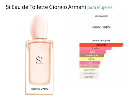 Eau de Toilette Armani Beauty Sì para Mujer 100 ml