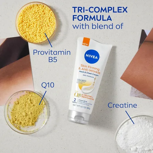 Nivea Crema Reafirmante Cuello, Pecho Y Cuerpo 6.7 Oz X2
