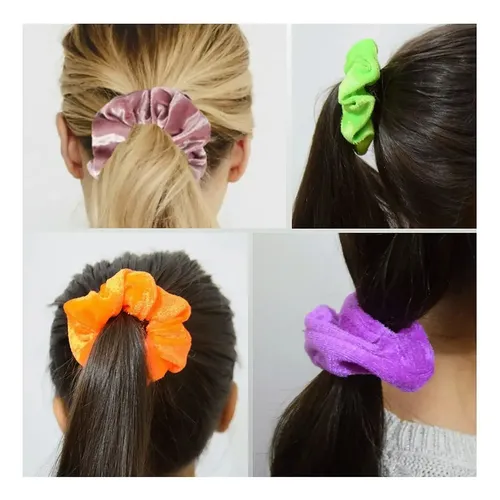 * 40 Colores Ligas Elásticas For Cabello Scrunchies De .