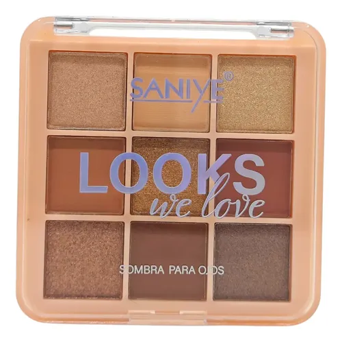 Paleta De Sombras Ojos Maquillaje Looks We Love Saniye X9