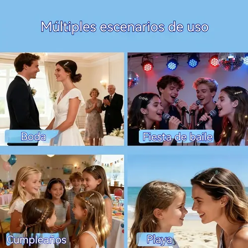 We 5pz Moños For El Pelo Con Forma De Estrella De Mar De Zx