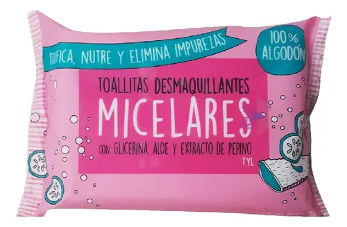 Pack 20 Toallitas Desmaquillantes Micelar Thelma & Louise