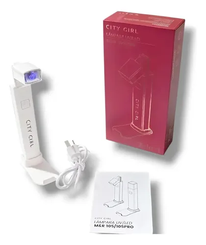 Lámpara Uv Led City Girl 105pro Plegable Usb Para Uñas Mini