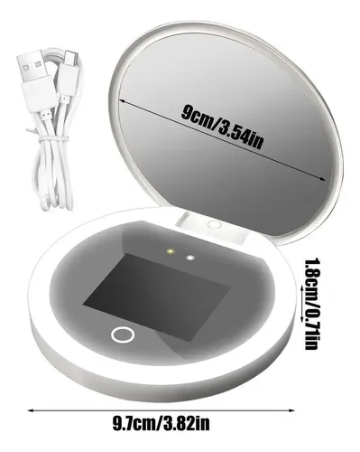Yc Espejo Maququillaje Inteligente Luz 360 Deteccion “