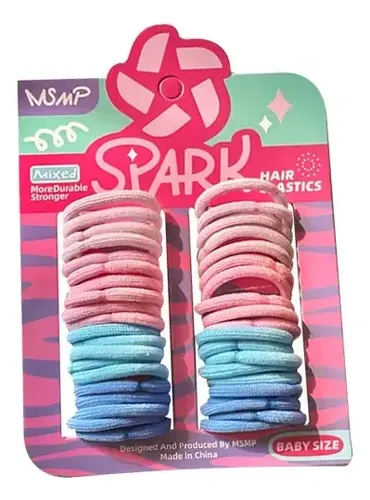 Anillos Para El Pelo Pom Kr Para Niños, Diseño Geométrico En