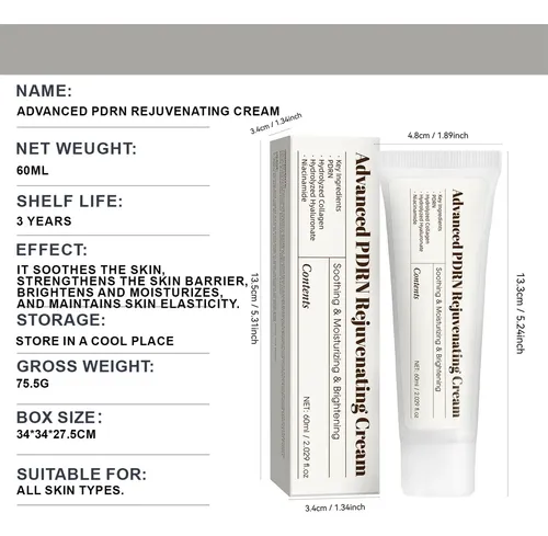 Crema Facial Pdrn Niacinamida Reparadora 60ml
