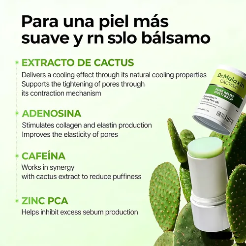 Bálsamo En Barra Cactox Pore Relief Mz
